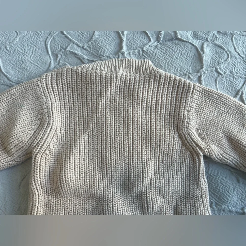 0-6 Months Baby Knitted Jumpsuit Long Sleeve Infant Warm Romper (0512)